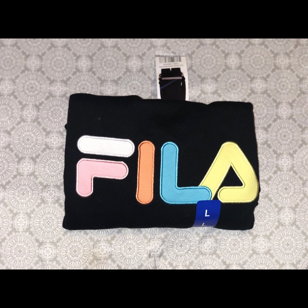 RAINBOW FILA CREWNECK